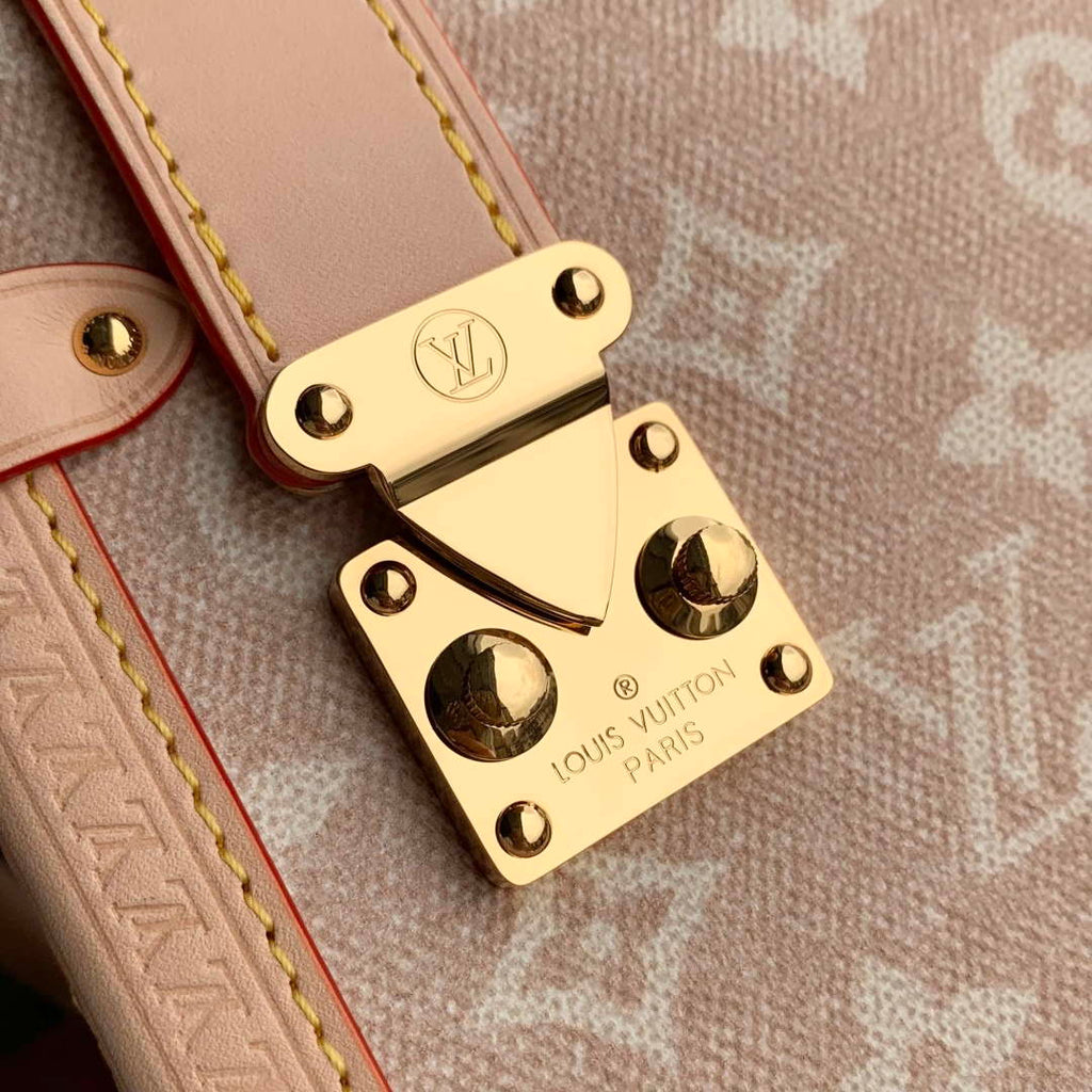LV M15154 Louis Vuitton Side Trunk GM Bag Meowgram coated canvas