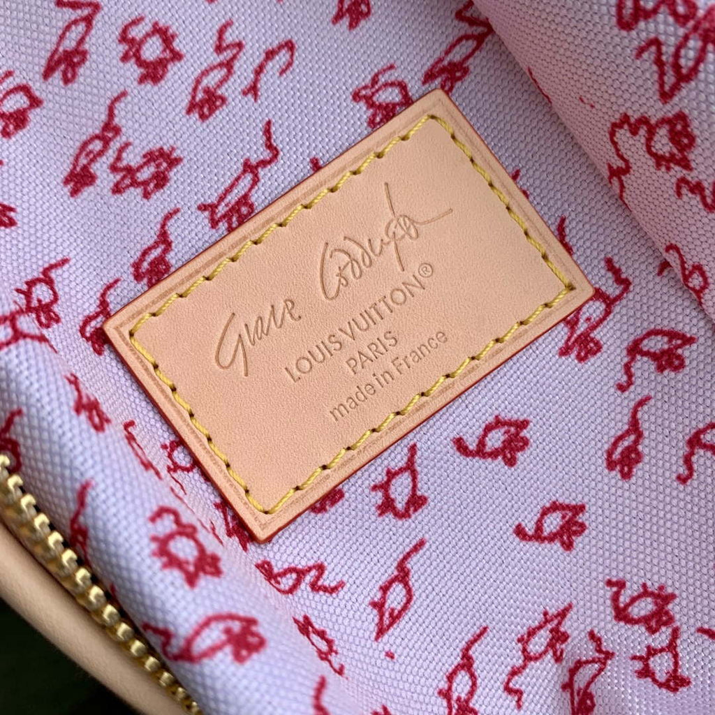 LV M15154 Louis Vuitton Side Trunk GM Bag Meowgram coated canvas