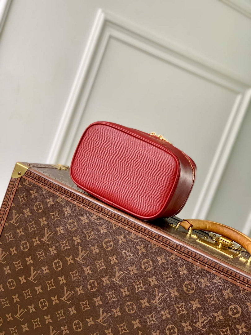 LV M15191 Louis Vuitton Nice Mini Bag Monogram Red