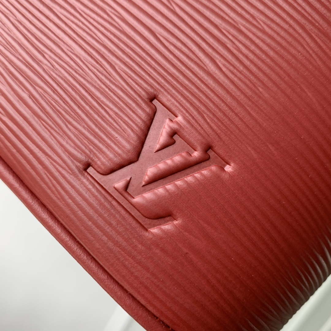 LV M15191 Louis Vuitton Nice Mini Bag Monogram Red