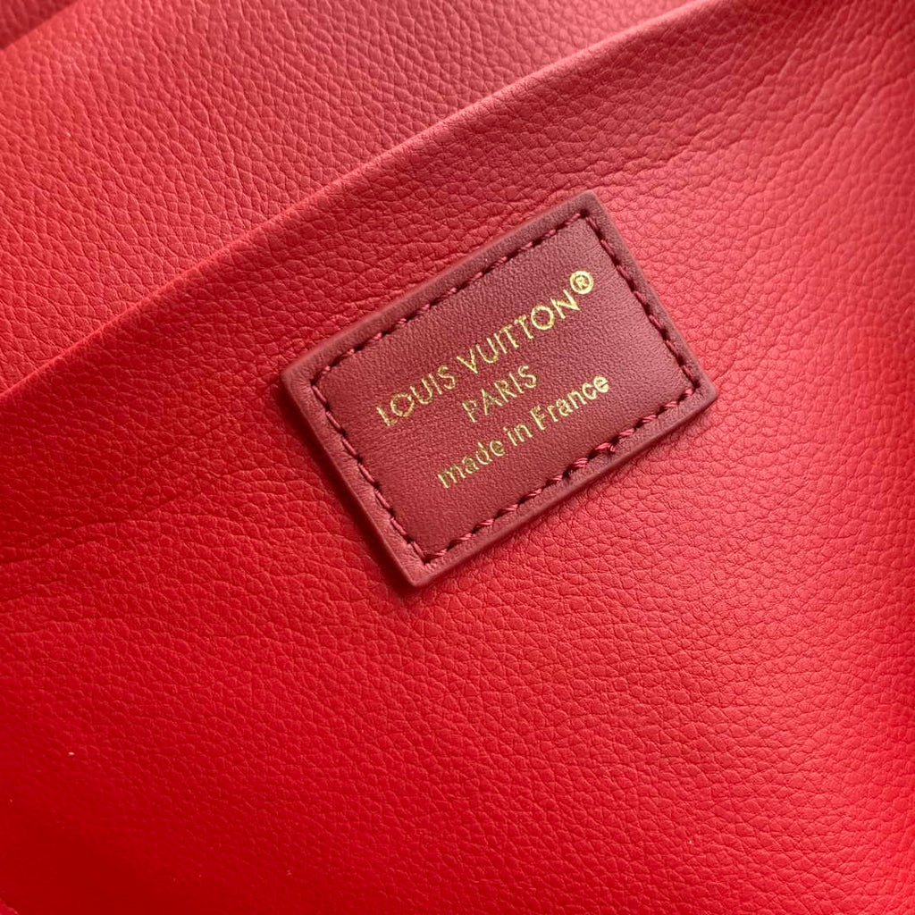 LV M15191 Louis Vuitton Nice Mini Bag Monogram Red