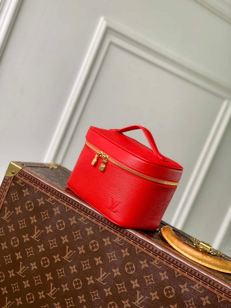 LV M15191 Louis Vuitton Nice Mini Bag Red