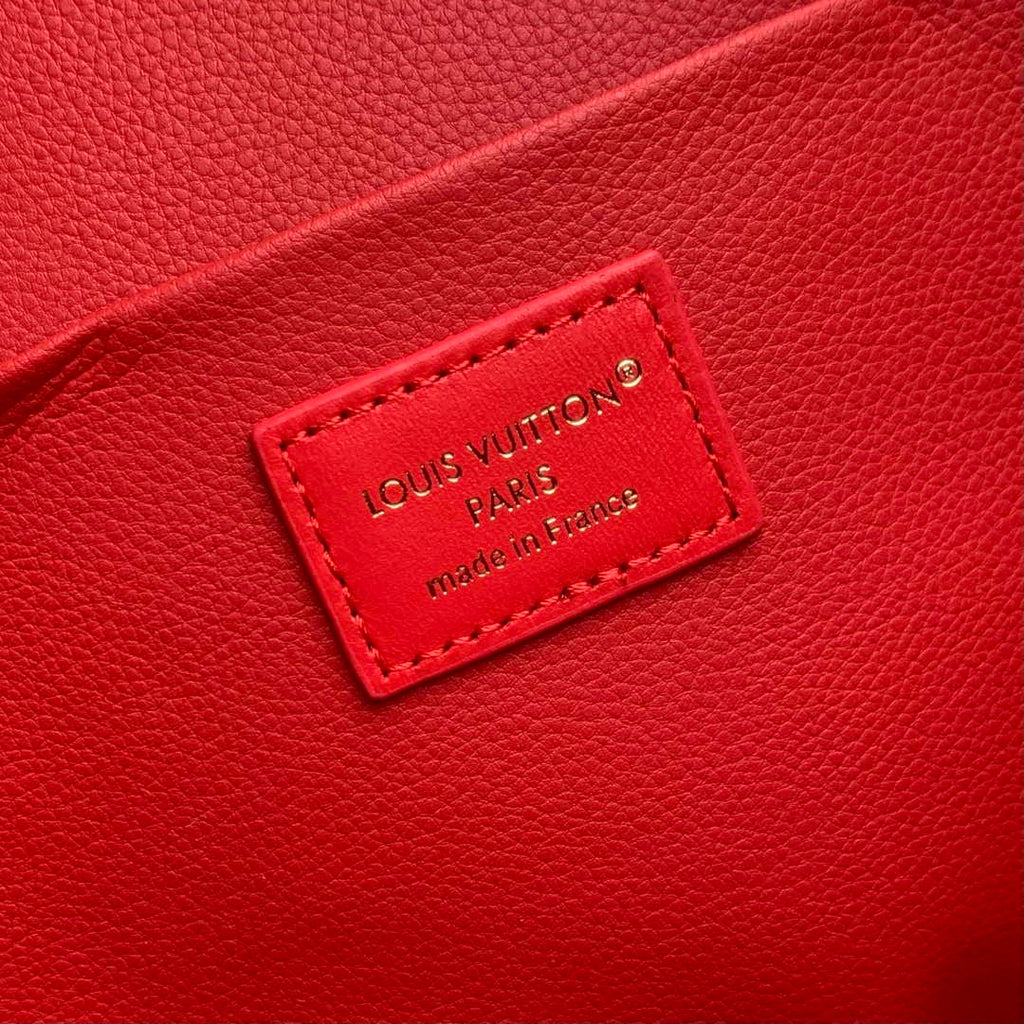 LV M15191 Louis Vuitton Nice Mini Bag Red