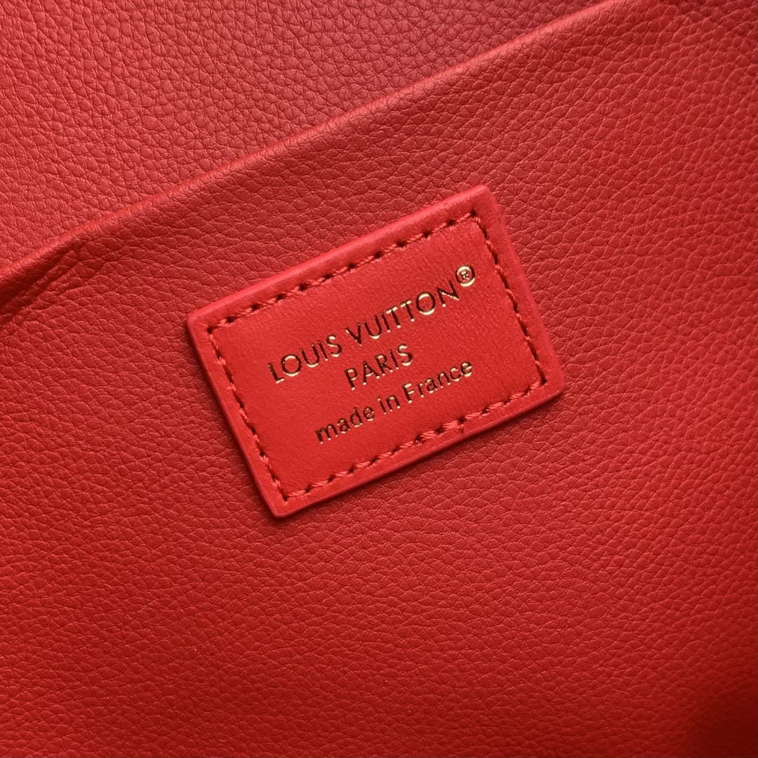 LV M15191 Louis Vuitton Nice Mini Bag Red