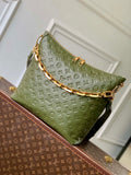 LV M15228 Louis Vuitton Coussin Hobo MM Bag Dark Khaki