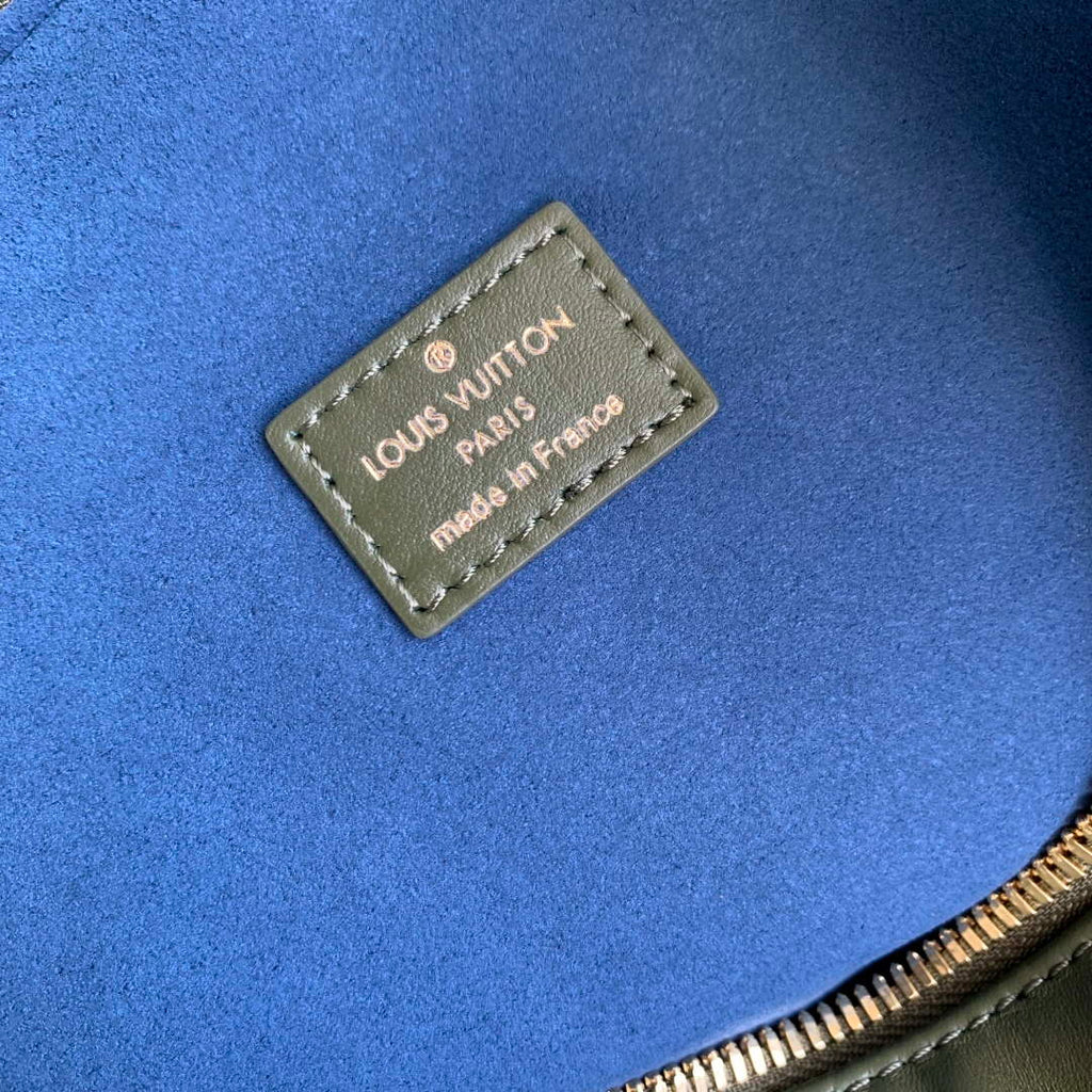 LV M15228 Louis Vuitton Coussin Hobo MM Bag Dark Khaki