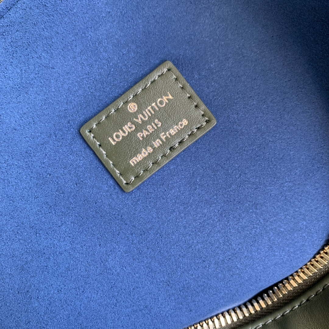 LV M15228 Louis Vuitton Coussin Hobo MM Bag Dark Khaki
