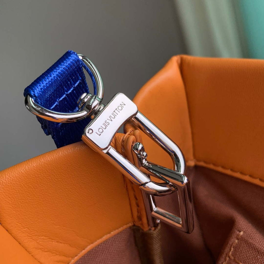 LV M15237 Louis Vuitton Mini Shopper Tote Saffron