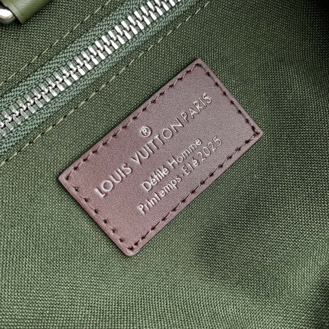 LV M15238 Louis Vuitton Mini Shopper Tote Khaki Green