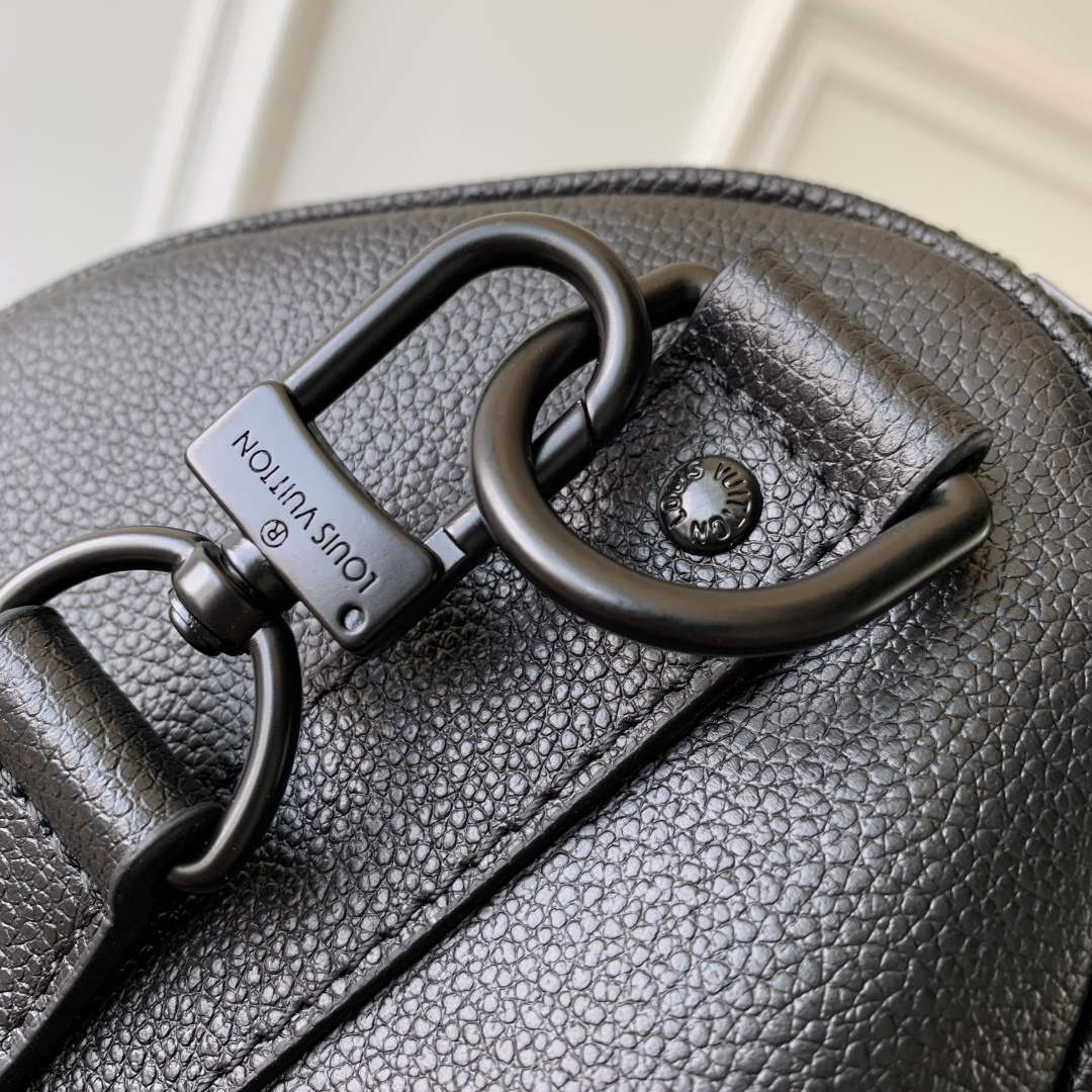 LV M15249 Louis Vuitton Keepall Bandouliere  35 Bag Black