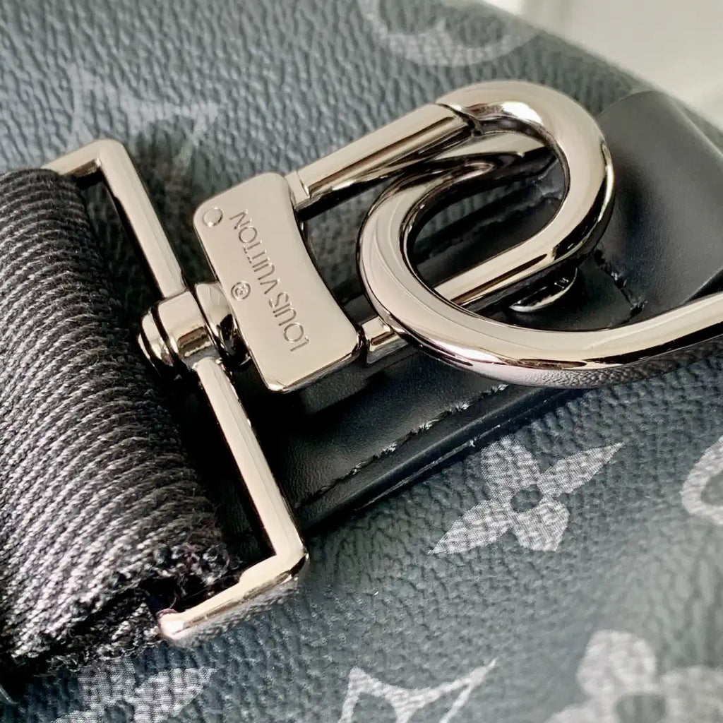 LV M15251 Louis Vuitton Keepall Bandouliere 45 Travel Bag Monogram Eclipse