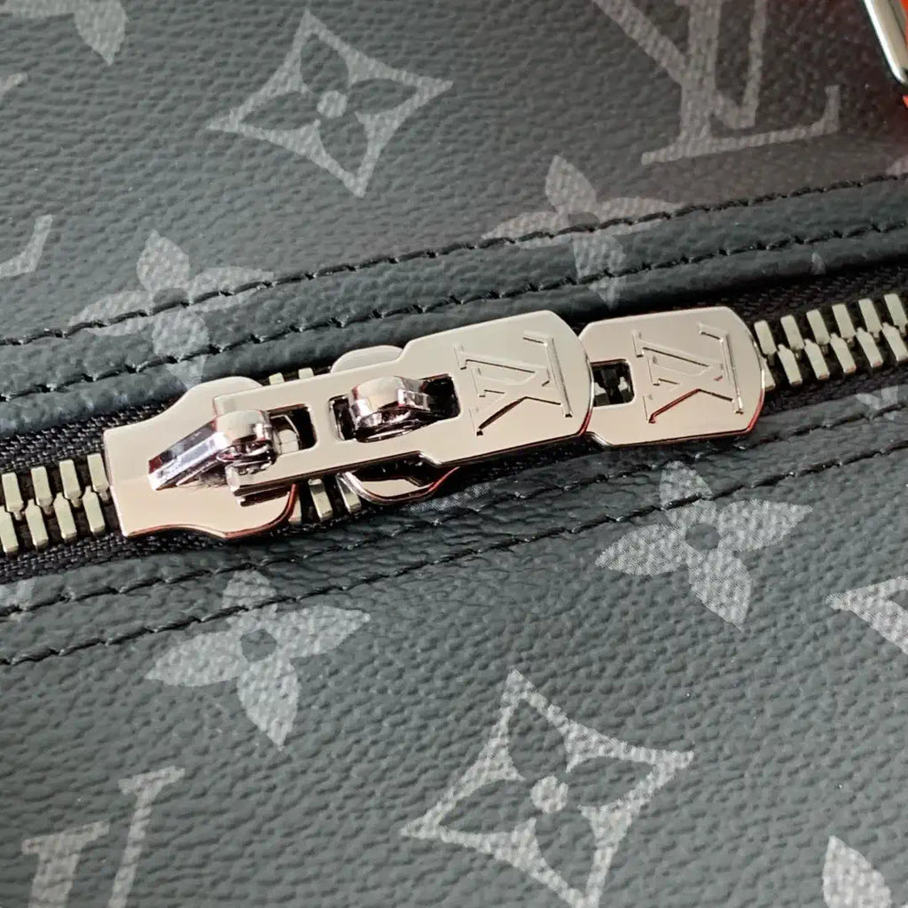 LV M15251 Louis Vuitton Keepall Bandouliere  55 Travel Bag Monogram Eclipse