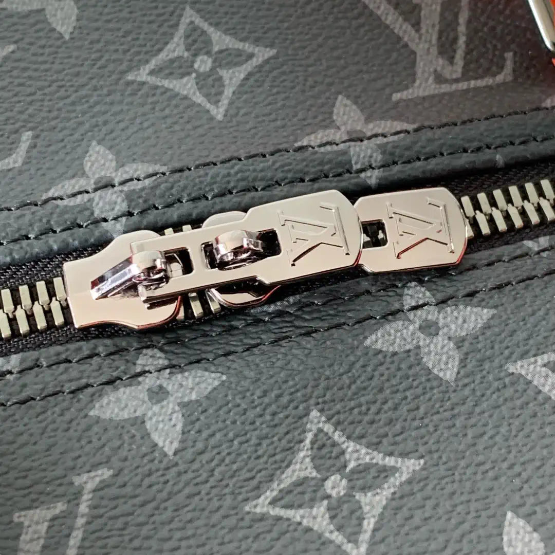 LV M15251 Louis Vuitton Keepall Bandouliere  55 Travel Bag Monogram Eclipse
