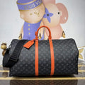 LV M15253 Louis Vuitton Keepall Bandouliere 55 Travel Bag Monogram Eclipse