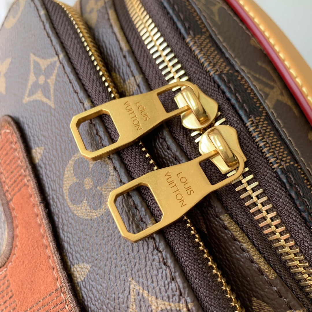 LV M15271 Louis Vuitton Rush Bumbag Brown