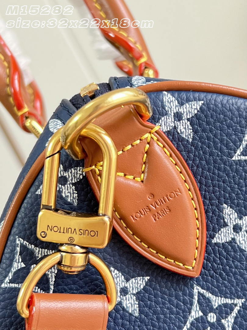 LV M15282 Louis Vuitton Speedy P9 Bandoulière 30 Bag Indigo