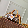 LV M15330 Louis Vuitton Nano Speedy Bag Monogram Snowy Pearl