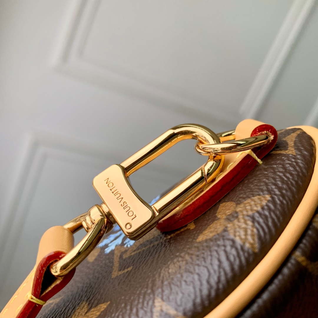 LV M15330 Louis Vuitton Nano Speedy Bag Monogram Snowy Pearl