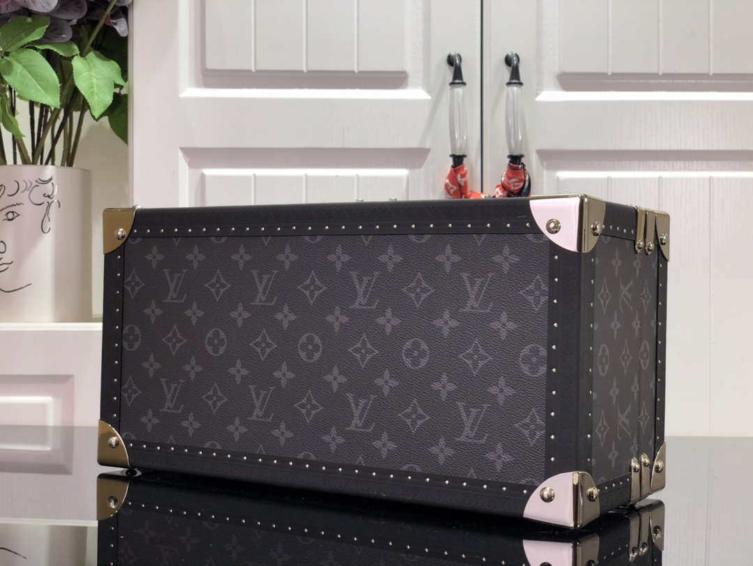 LV M20209 Louis Vuitton Coffret Accessoires Monogram Eclipse canvas Black - Default Title - View 4