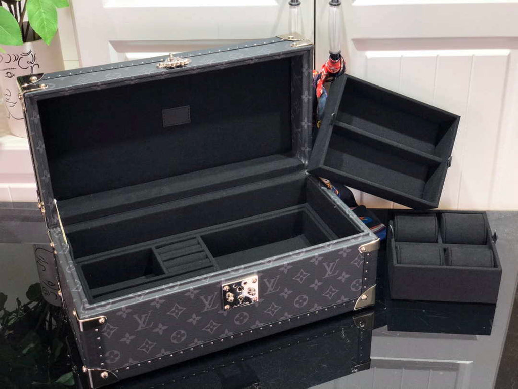 LV M20209 Louis Vuitton Coffret Accessoires Monogram Eclipse canvas Black