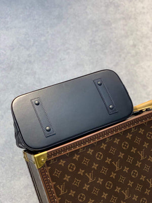LV M20355 Louis Vuitton Alma PM Handbag Patent Calfskin Black - Default Title - View 3