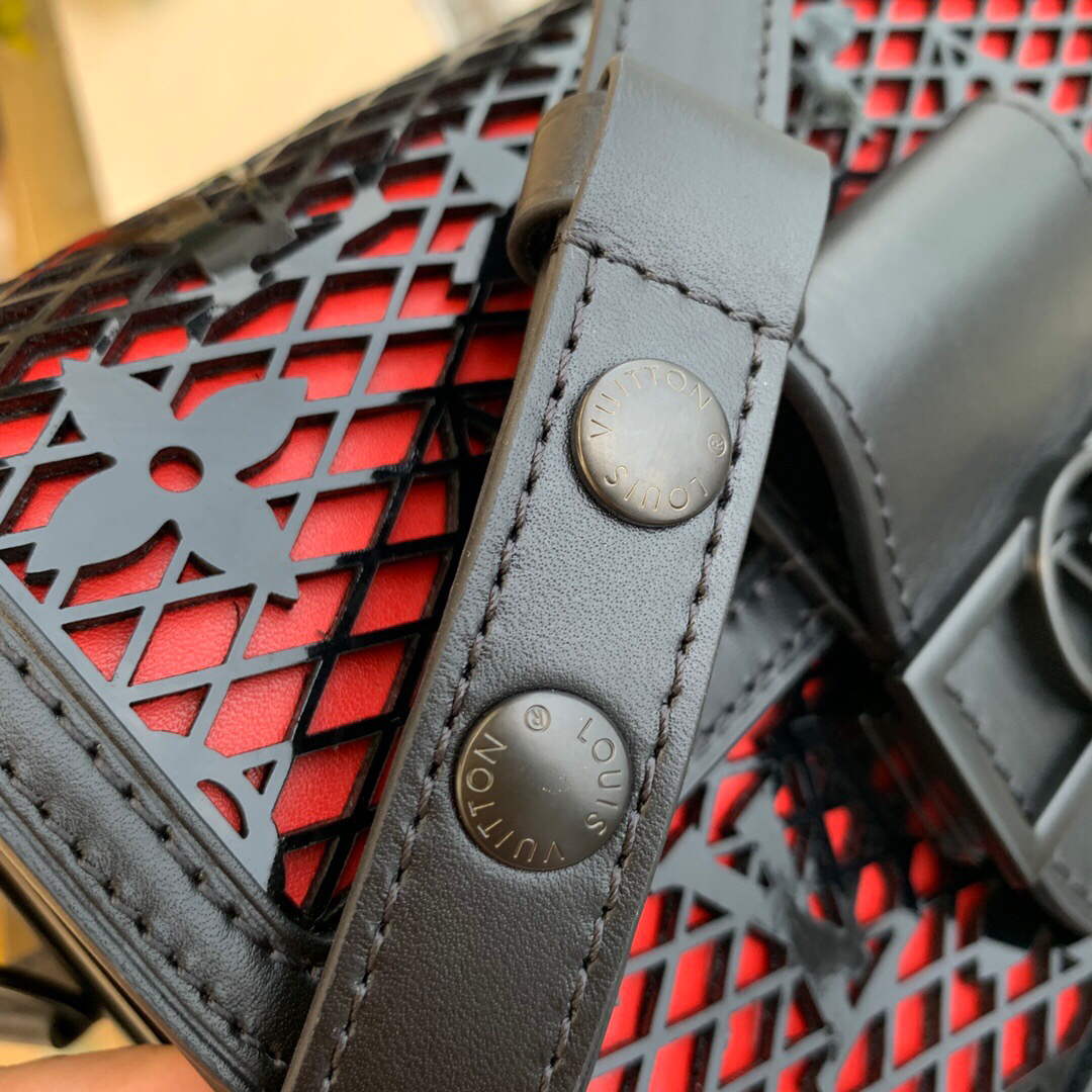 LV M20359 Louis Vuitton Mini Dauphine Handbag Black