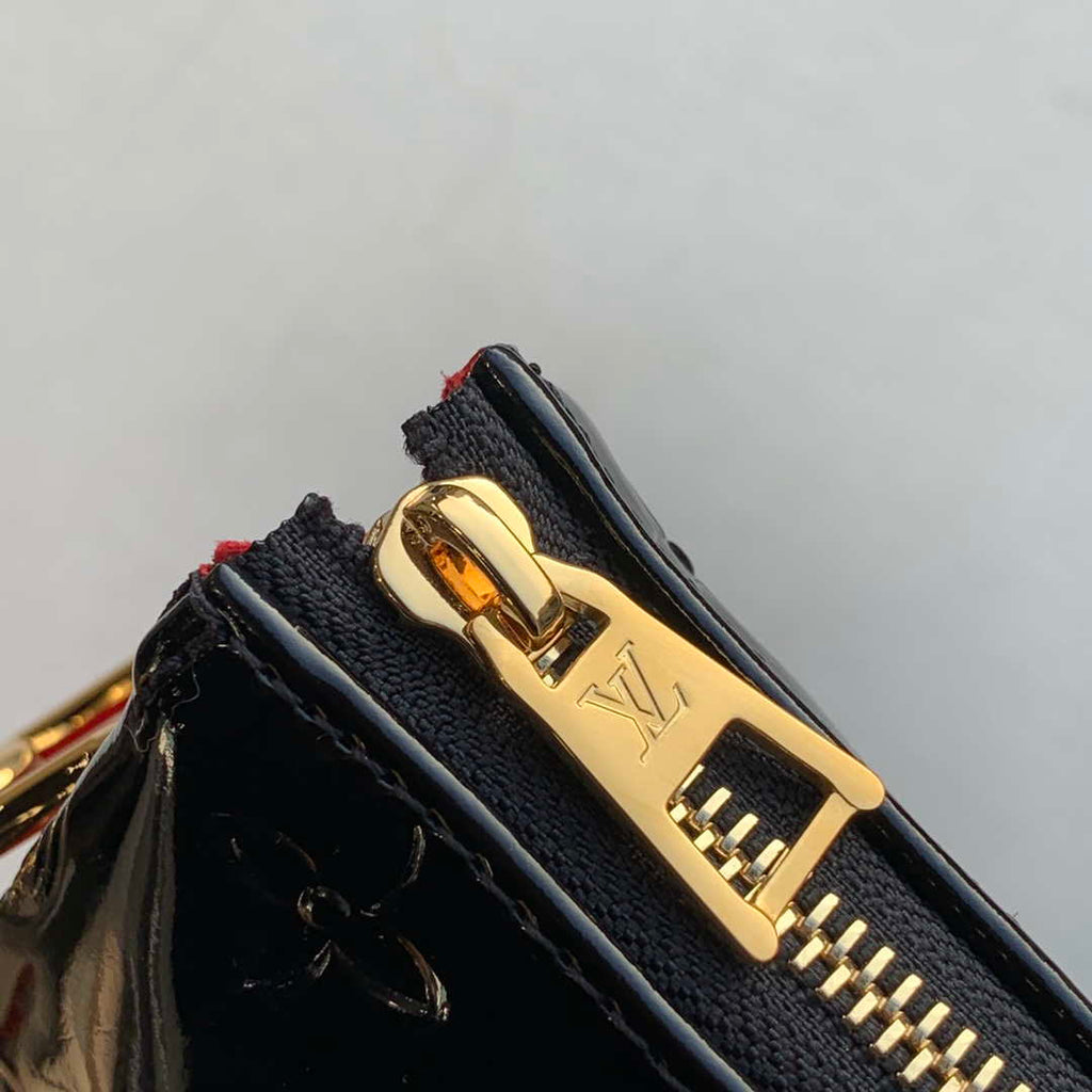 LV M20369 Louis Vuitton Coussin PM Bag Patent calfskin Black