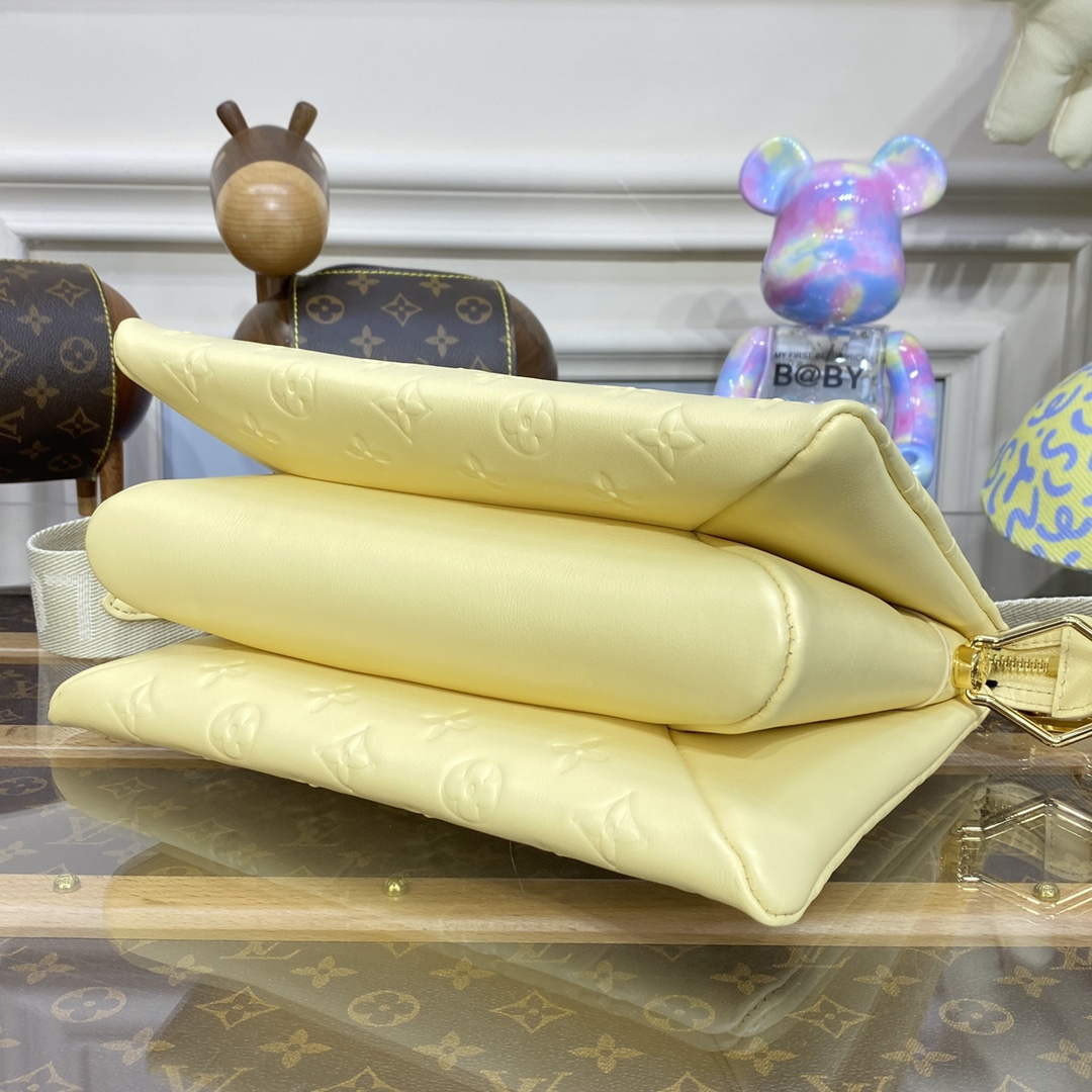 LV M20378 Louis Vuitton Coussin PM Bag lemon yellow - Default Title - View 4