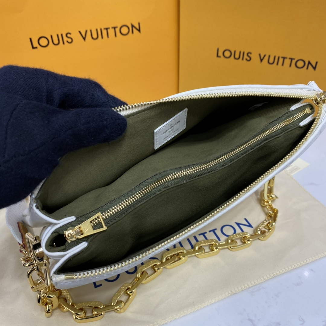 LV M20378 Louis Vuitton Coussin PM Bag White - Default Title - View 14
