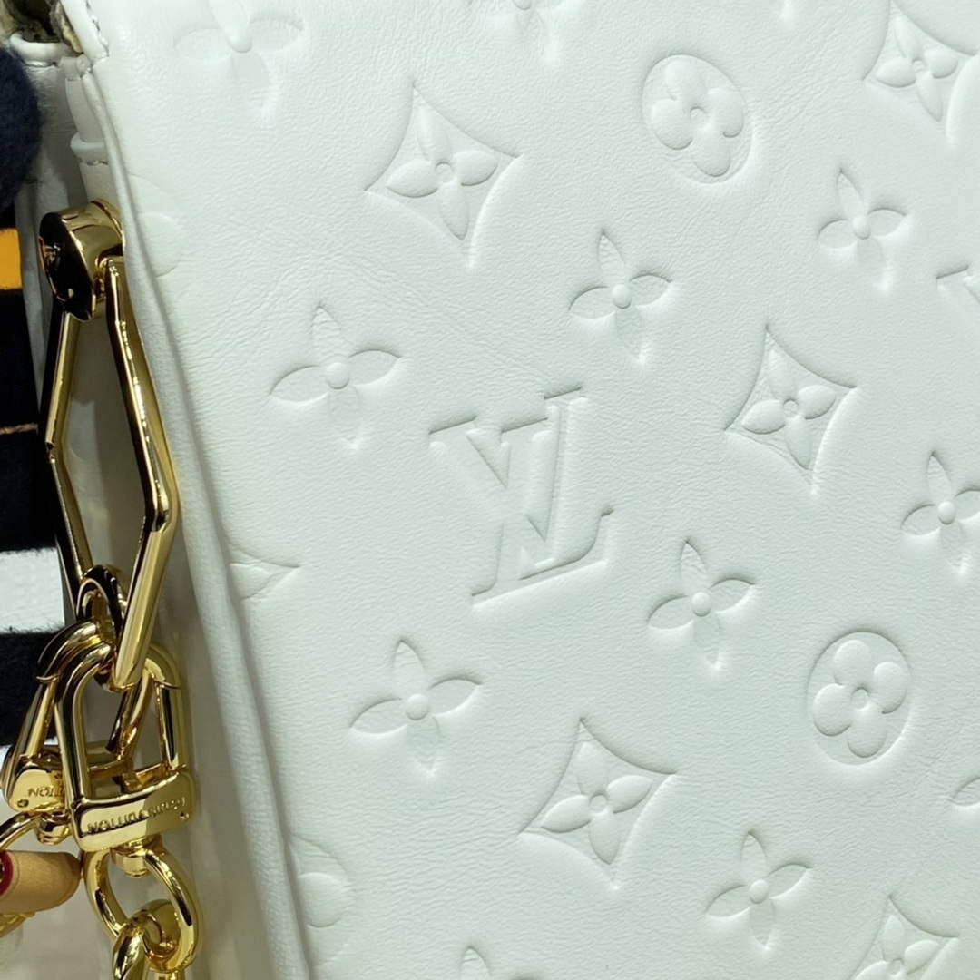 LV M20378 Louis Vuitton Coussin PM Bag White - Default Title - View 7