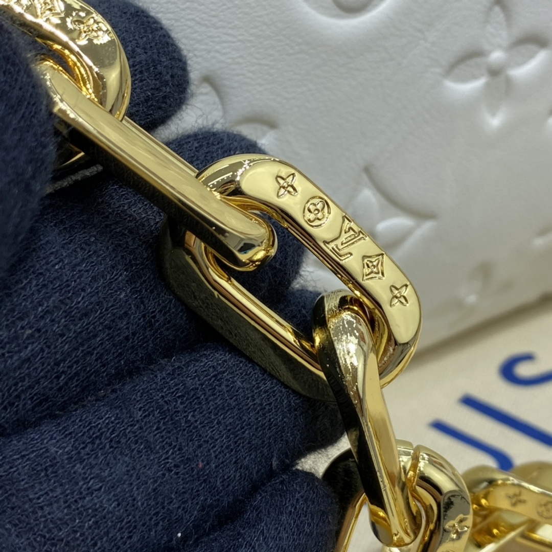 LV M20378 Louis Vuitton Coussin PM Bag White - Default Title - View 8