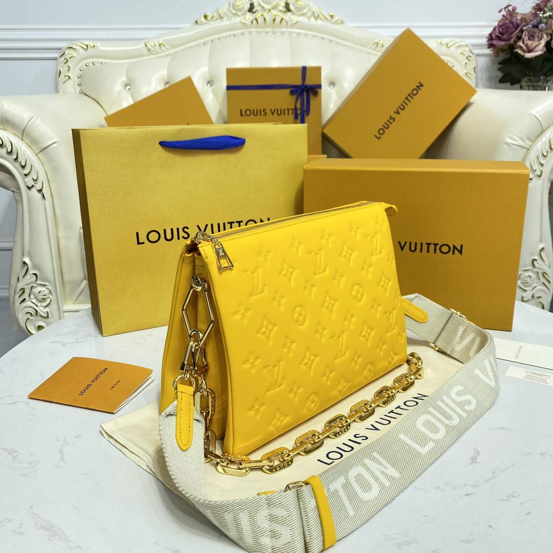 LV M20378 Louis Vuitton Coussin PM Bag Yellow - Default Title - View 2