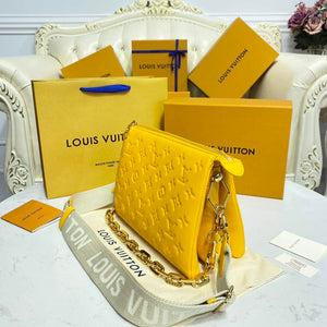 LV M20378 Louis Vuitton Coussin PM Bag Yellow - Default Title - View 3