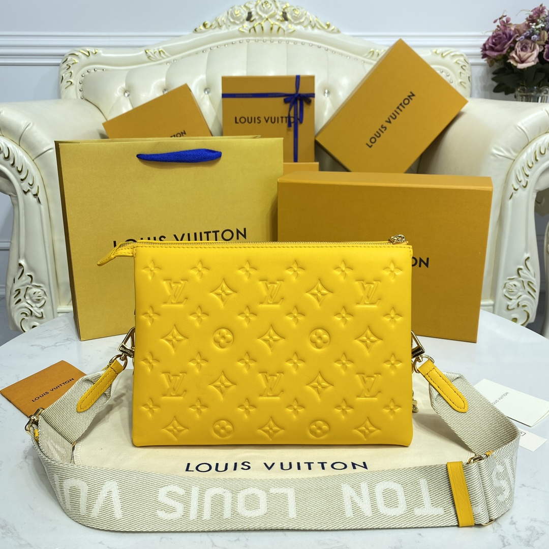LV M20378 Louis Vuitton Coussin PM Bag Yellow - Default Title - View 4