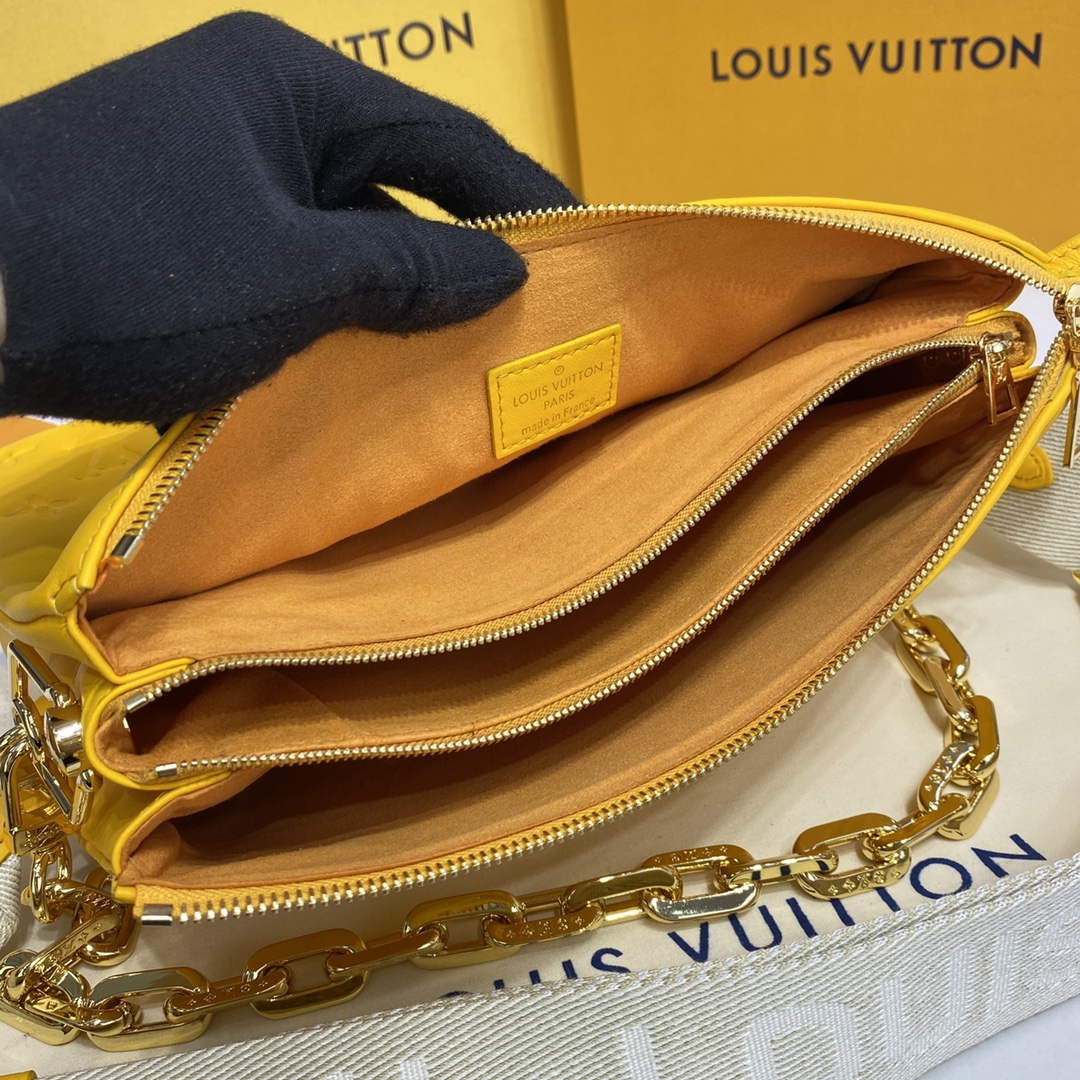 LV M20378 Louis Vuitton Coussin PM Bag Yellow - Default Title - View 9