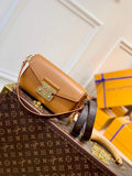 LV M20396 Louis Vuitton Swing Handbag Hazelnut Brown