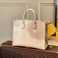 LV M20510 Louis Vuitton Onthego MM Tote Bag - Default Title - View 1