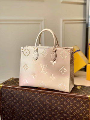 LV M20510 Louis Vuitton Onthego MM Tote Bag - Default Title - View 1
