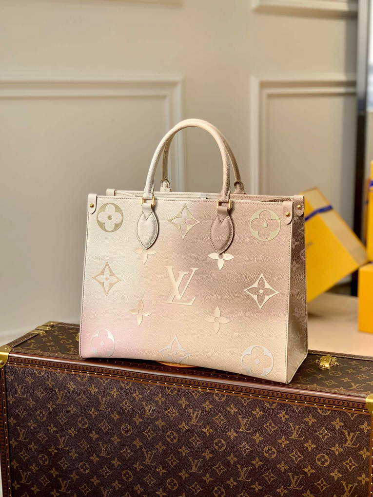 LV M20510 Louis Vuitton Onthego MM Tote Bag - Default Title - View 1