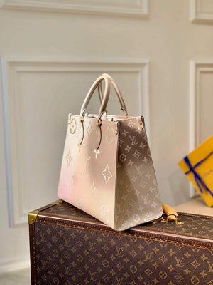 LV M20510 Louis Vuitton Onthego MM Tote Bag - Default Title - View 3