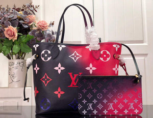 LV M20511 Louis Vuitton Neverfull MM Tote Bag - Default Title - View 3