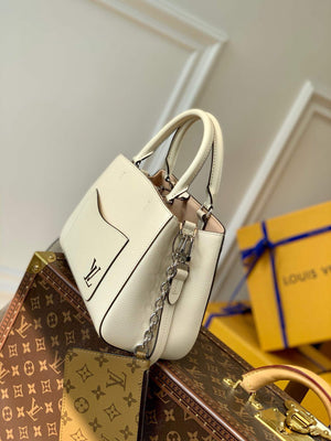 LV M20520 Louis Vuitton Marelle Tote BB Quartz White - Default Title - View 3