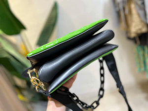 LV M20565 Louis Vuitton Coussin PM Bag Patent calfskin Green - Default Title - View 5
