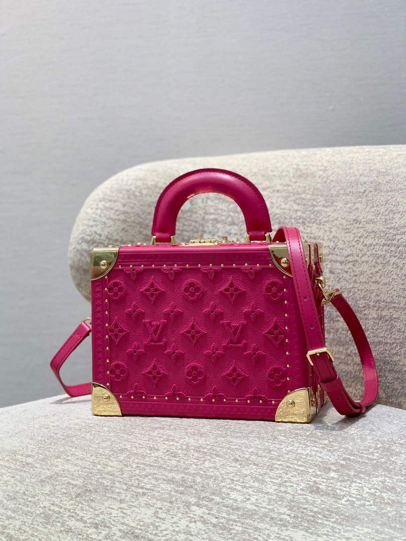 LV M20682 Louis Vuitton Petite Valise Rose red - Default Title - View 1