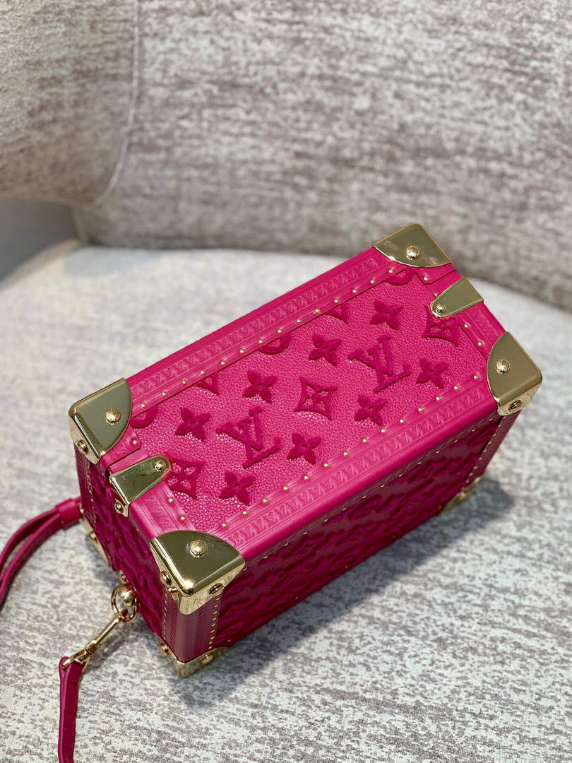 LV M20682 Louis Vuitton Petite Valise Rose red - Default Title - View 3