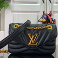 LV M20687 Louis Vuitton New Wave Multi-Pochette Leather M20838 Black - Default Title - View 1