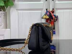 LV M20687 Louis Vuitton New Wave Multi-Pochette Leather M20838 Black - Default Title - View 2