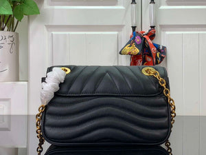 LV M20687 Louis Vuitton New Wave Multi-Pochette Leather M20838 Black - Default Title - View 3