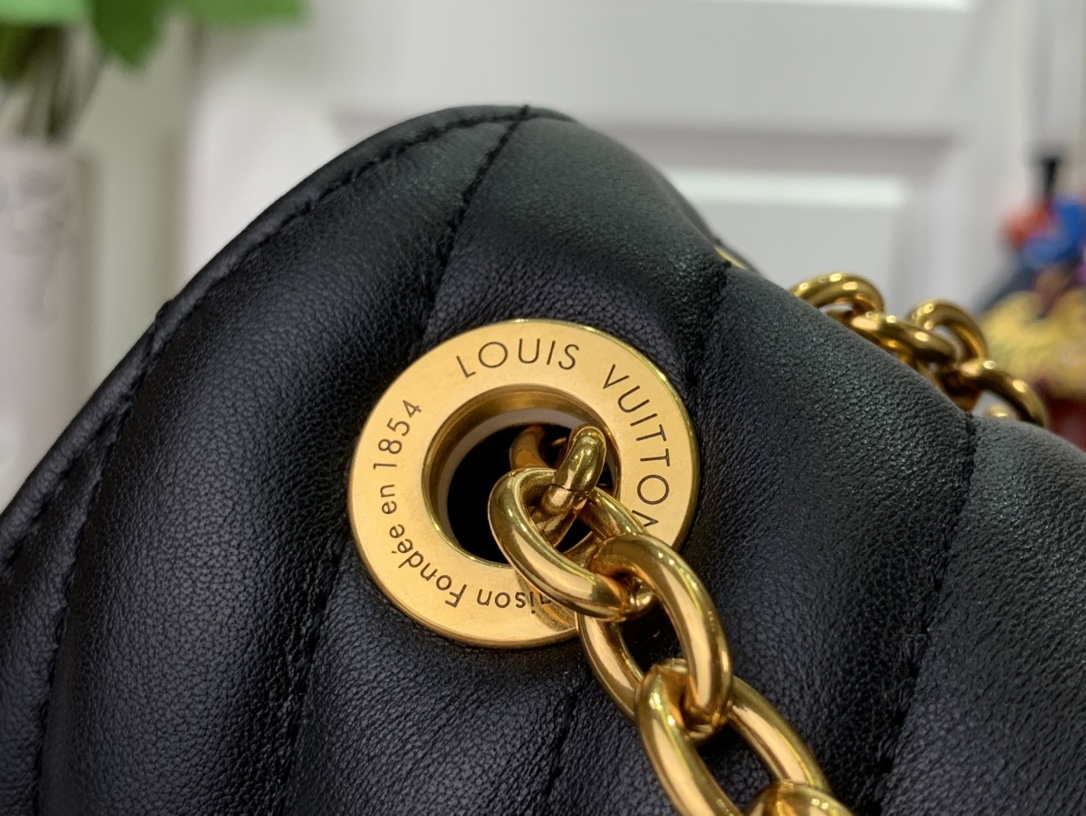 LV M20687 Louis Vuitton New Wave Multi-Pochette Leather M20838 Black - Default Title - View 6
