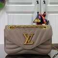 LV M20687 Louis Vuitton New Wave Multi-Pochette Leather M20838 Gray - Default Title - View 1
